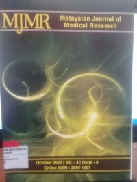 Malaysian Journal of Medical Research (MJMR); Vol.4 Is.4 October 2020