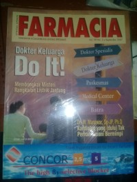 FARMACIA: Wahana Komunikasi Lintas Spesialis: Vol.7 No.2 September 2007