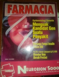 FARMACIA: Wahana Komunikasi Lintas Spesialis: Vol.7 No.5 Desember 2007