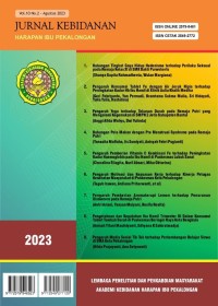 Jurnal Kebidanan; Harapan Ibu Pekalongan (HIP) Vol.9 No.1 Februari 2022