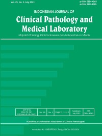 Indonesian Journal of Clinical Pathology and Medical Laboratory (IJCPML) Vol.29 No.3 July 2023 (jurnal)