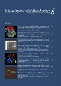 Indonesian Journal of Biotechnology (IJB): Vol.25 No.2 Desember 2020