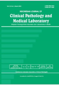 Indonesian Journal of Clinical Pathology and Medical Laboratory (IJCPML): Vol.25 No.2 Maret 2019 (jurnal)