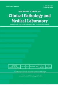 Indonesian Journal of Clinical Pathology and Medical Laboratory (IJCPML): Vol.25 No.3 Juli 2019 (jurnal)