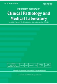 Indonesian Journal of Clinical Pathology and Medical Laboratory (IJCPML): Vol.26 No.3 Juli 2020 (jurnal)