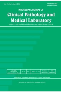 Indonesian Journal of Clinical Pathology and Medical Laboratory (IJCPML) Vol.27 No.2 Maret 2021 (Jurnal)