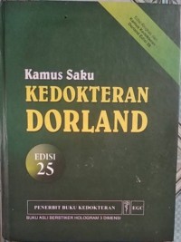 Kamus Saku Kedokteran Dorland