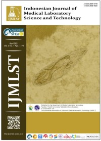 Indonesian Journal of Medical Laboratory Science and Technology (IJMLST) Vol.3 No.1 April 2021 (jurnal)