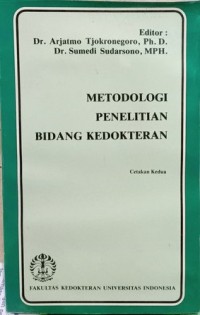 Metodologi Penelitian Bidang Kedokteran