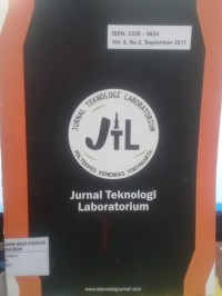 Jurnal Teknologi Laboratorium (JTL): Poltekkes Kemenkes Yogyakarta; Vol.6 No.2 September 2017